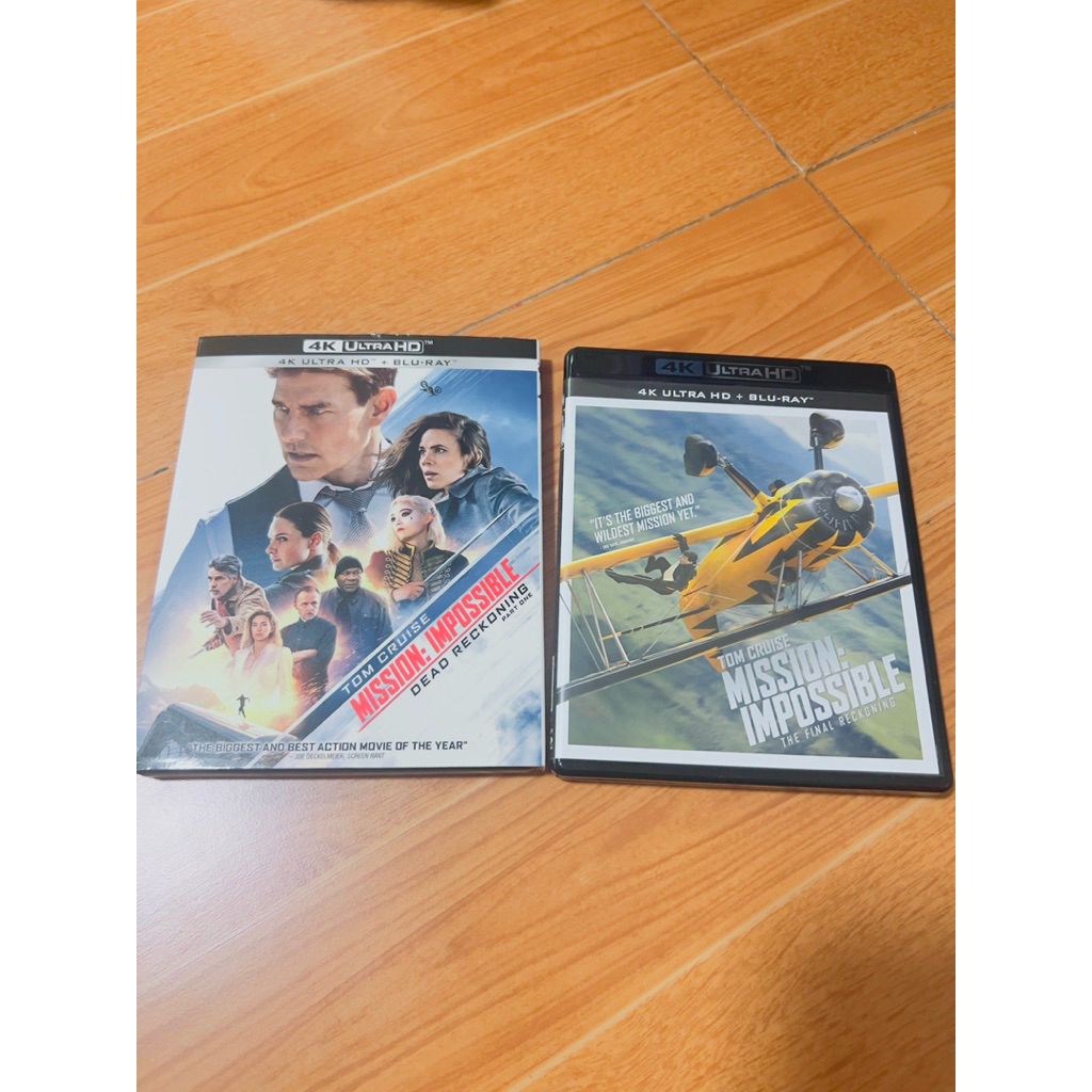 แผ่น 4K ภาพยนตร์เรื่อง MISSION IMPOSSIBLE รวม 2 ภาคมือ2