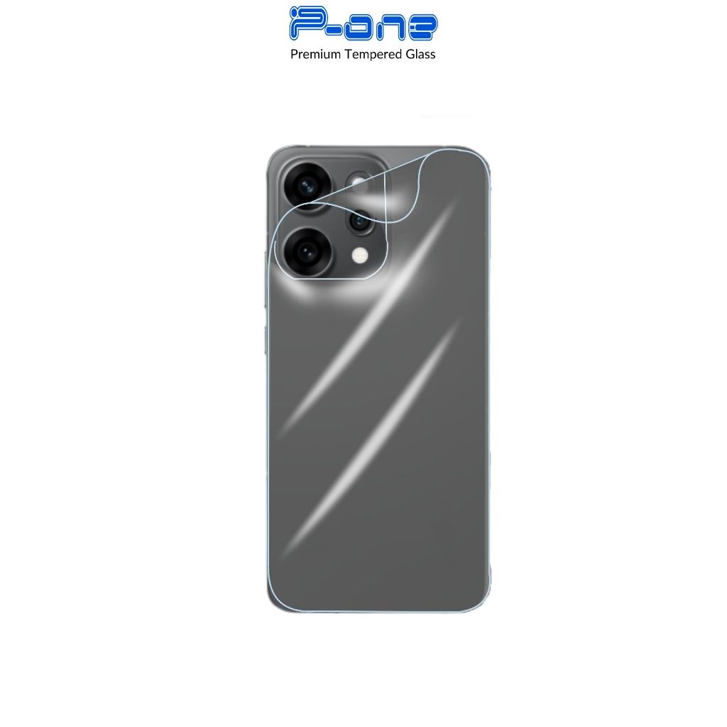 P-One ฟิล์มไฮโดรเจลใสหลังแบบด้าน สำหรับ OPPO Reno 15 14 14f 11f 12f 6 13f 5 13 4 2f 10xzoom 8 7pro ราคา ถูกที่สุด ดีลบีเคเค แกลเลอรีภาพที่ 2