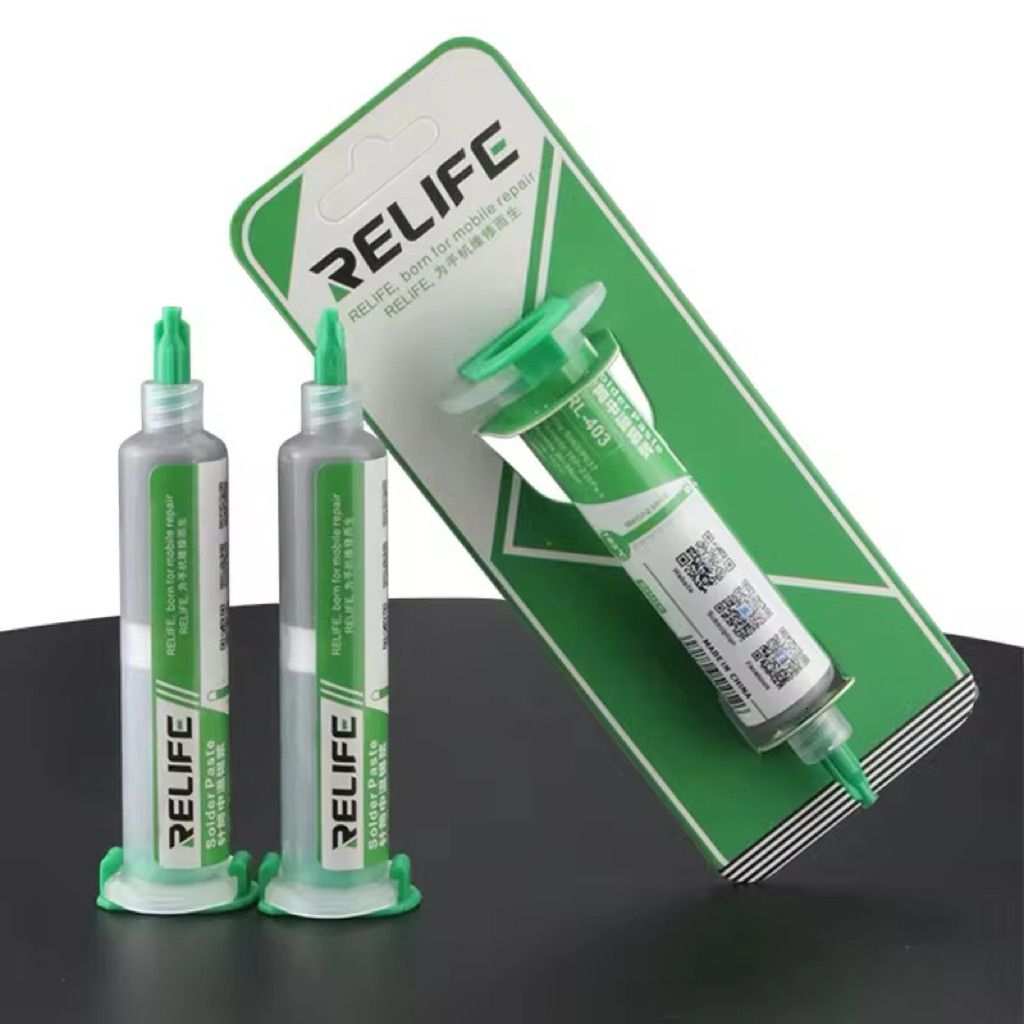 ตะกั่วเหลว RELIFE RL-403 183℃ งานรีบอลชิป BGA SMD PGA และการซ่อมแซมแผงวงจรพิมพ์ PCB