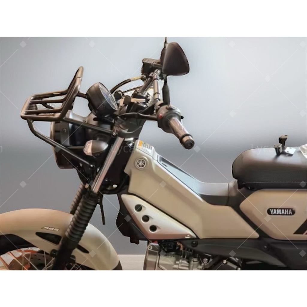 ตะแกรงบรรทุกบนไฟหน้า Yamaha PG-1 ทรงศูนย์ งานAKL. เหล็กหนา แข็งแรง ทนทาน♨️