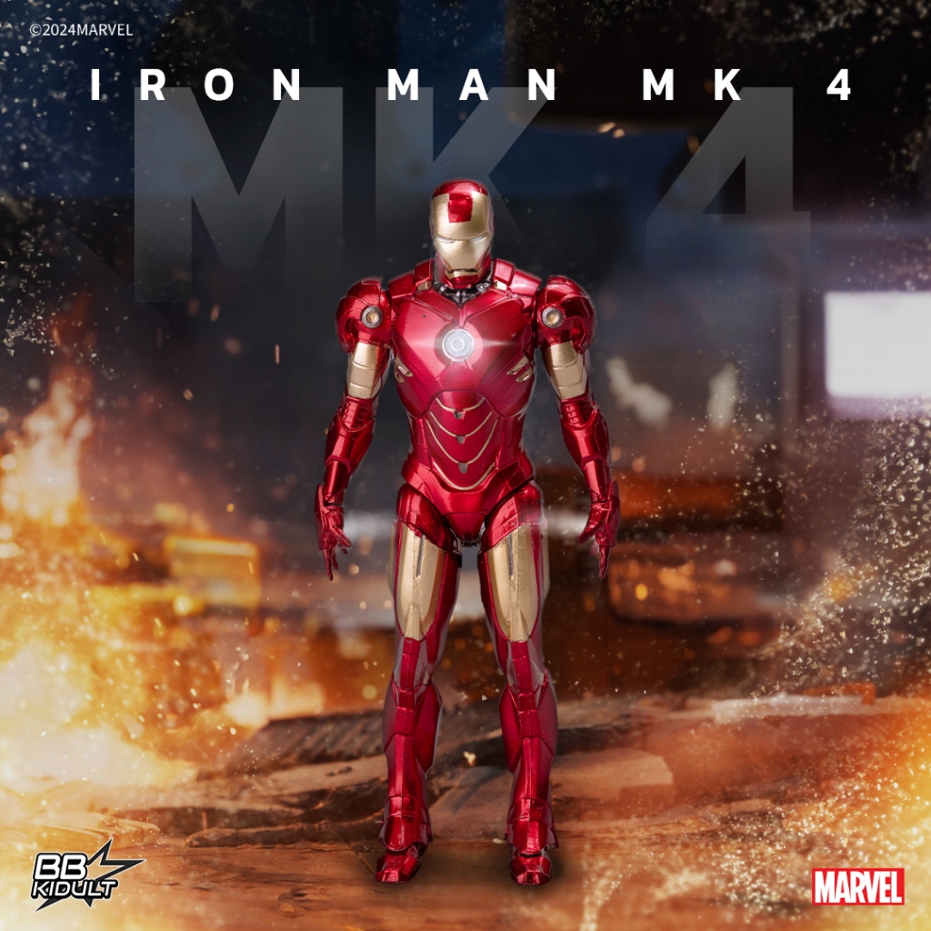 (ลิขสิทธิ์แท้) Iron Man 1-7 / 42-50 / 85  ขนาด 4-inch จาก ZD TOYS MARVEL THAILAND - รูปที่ 3