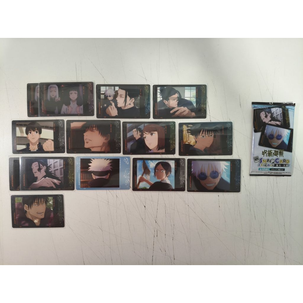 (เติมของตลอด)Jujutsu Kaisen Snap Card การ์ดทรงโพลารอยด์ตัวละครภาค โกะเกะ v.1-v.2 / 0 / 1 2 ขายแยกใบ (ลิขสิทธิ์แท้ Ensky) ราคา ถูกที่สุด ดีลบีเคเค แกลเลอรีภาพที่ 4