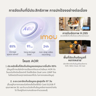 [NEW] IMOU กล้องวงจรปิด ภายใน Wifi รุ่น Ranger 2C Pro มีให้เลือก 3MP-5MP ระบบAIตรวจจับ โทรออก พูดคุยโต้ตอบ ประกัน 2ปี