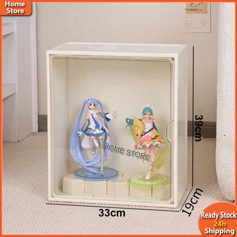 DIYตู้ใส่โมเดล กล่องเก็บโมเดล Art Toy ที่โชว์โมเดล ของสะสม กันฝุ่น ตู้โชว์ตุ๊กตา ราคา ถูกที่สุด โปรบีเคเค แกลเลอรีภาพที่ 4