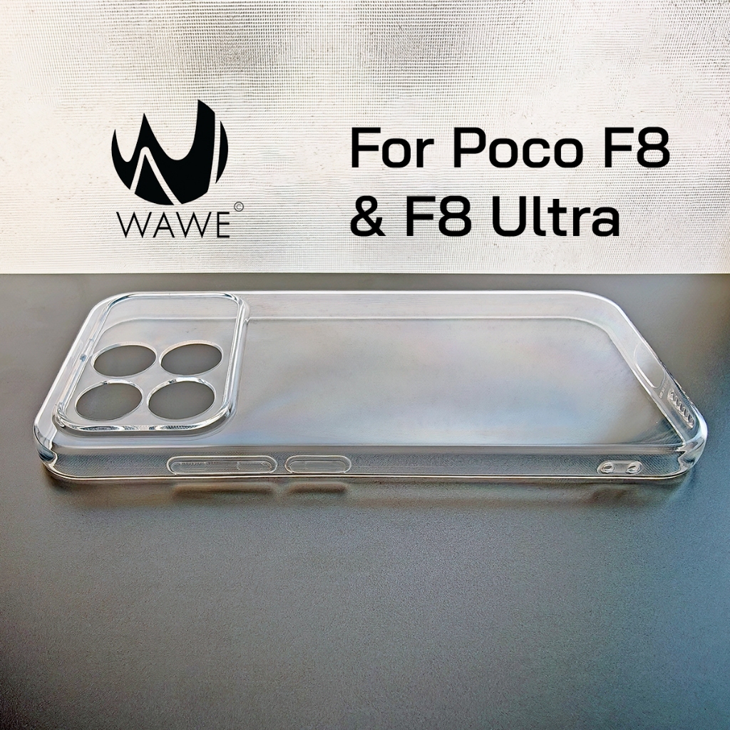 [ส่งจากกทม.] เคสใส Poco F8 Pro และ Poco F8 Ultra วัสดุ TPU อย่างดี ปิดกระจกเลนส์ กันรอยกันกระแทก บางเบาจับถนัดมือมากก