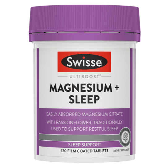 Swisse Ultiboost Magnesium + Sleep 120 Tablets  EXP:07/2027 - รูปที่ 6