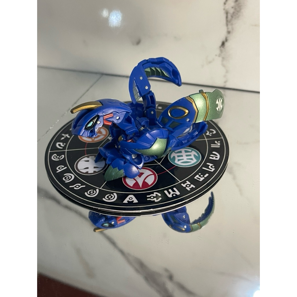 bakugan evolution blue green aquos helios mk2 japanese exclusive บาคุกัน