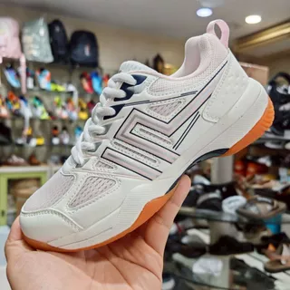 Baoji Badminton shoes รองเท้าแบดมินตันเด็ก SIZE 33-36 รุ่นBJK1054แบบผูกเชือก ของแท้ พร้อมส่ง