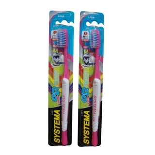 แปรงจัดฟัน Systema OD ซิสเท็มมา โอดี 1 ด้าม รุ่นหัวแปรง ขนาดเล็ก (S) ขนาดกลาง (M) สุ่มสี (อยู่ระหว่างเปลี่ยนแพคเกจ)