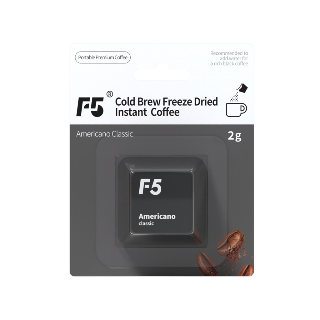 F5 Cold Brew Freeze Dried Instant Coffee(Americano Classic)