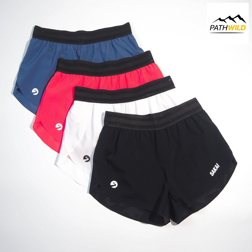 SAKAI SHORTS กางเกงวิ่ง แบรนด์ซาไก รุ่น RACING/ PRO เนื้อผ้าเบาบาง แห้งเร็ว ใส่สบาย
