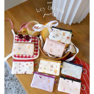 Key&Coin purse(New size) KEPT กระเป๋าใส่เงินพับครึ่ง ใส่บัตร…