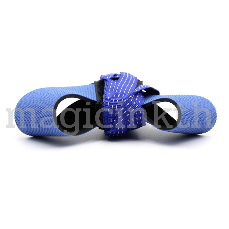 สายรัดข้อเท้าป้องกันไฟฟ้าสถิตย์ Anti-static blue & black foot wristband PVC 1 M