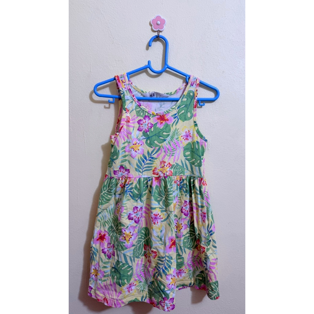 เดรสเด็กH&Mแท้ ไซส์110 มือสองสภาพดี