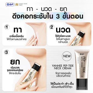 YANHEE PEP-TIDE NECK CREAM I เนคครีม 1 + รีโคฟเวอรี่ อายเซรั่ม 1 I ยันฮี เปปไทด์ เนคครีม คอกระชับ ใต้ตาอิ่มฟู
