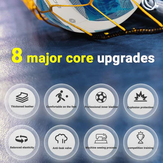 รุ่นใหม่ 2026 Molten ลูกฟุตบอลเบอร์ 5 หนัง TPU นิ่ม ทนทานต่อการสึกหรอ มีคุณสมบัติต้านระเบิด