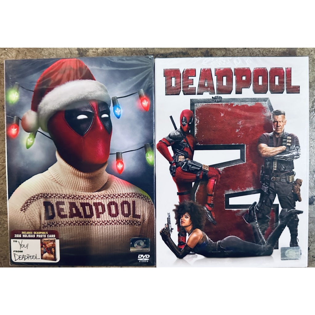 DVD ปกสวม จัดชุด 2 Disc : Deadpool (2016) + Deadpool 2 (2018) " Ryan Reynolds "