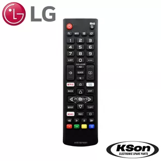 รีโมททีวี สมาร์ททีวี แอลจี ใช้กับทีวีจอแบนแอลจีได้ทุกรุ่น LG TV Remote Control รุ่น AKB75675301