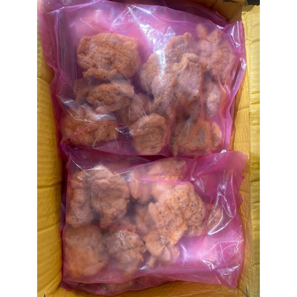 สะโพกไก่กรอบ ไร้กระดูก ถุงชมพู (1 กิโลกรัม)🐔✨