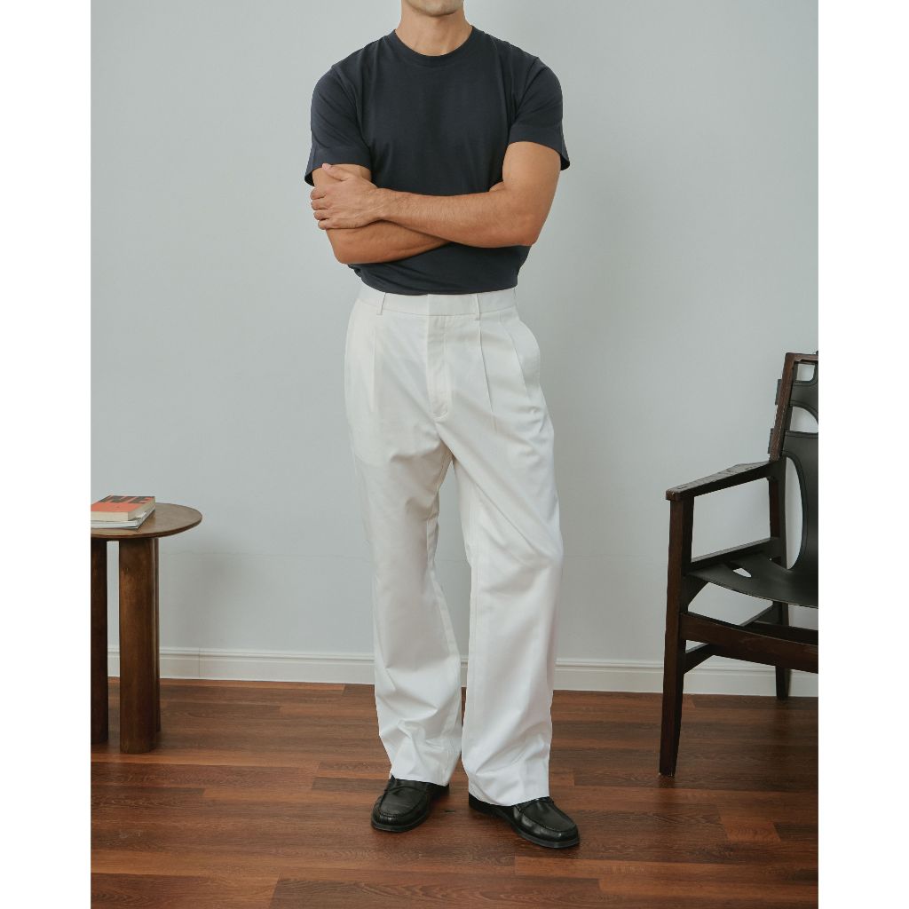 IOC Project - Cotton Twill Trouser กางเกงขายาว