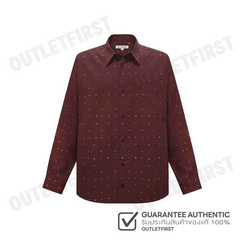 GUY LAROCHE รุ่น MAN'S LONG SLEEVES SHIRT CODE: BAB5220P4MR เสื้อเชิ้ต เสื้อแขนยาว เสื้อผู้ชาย