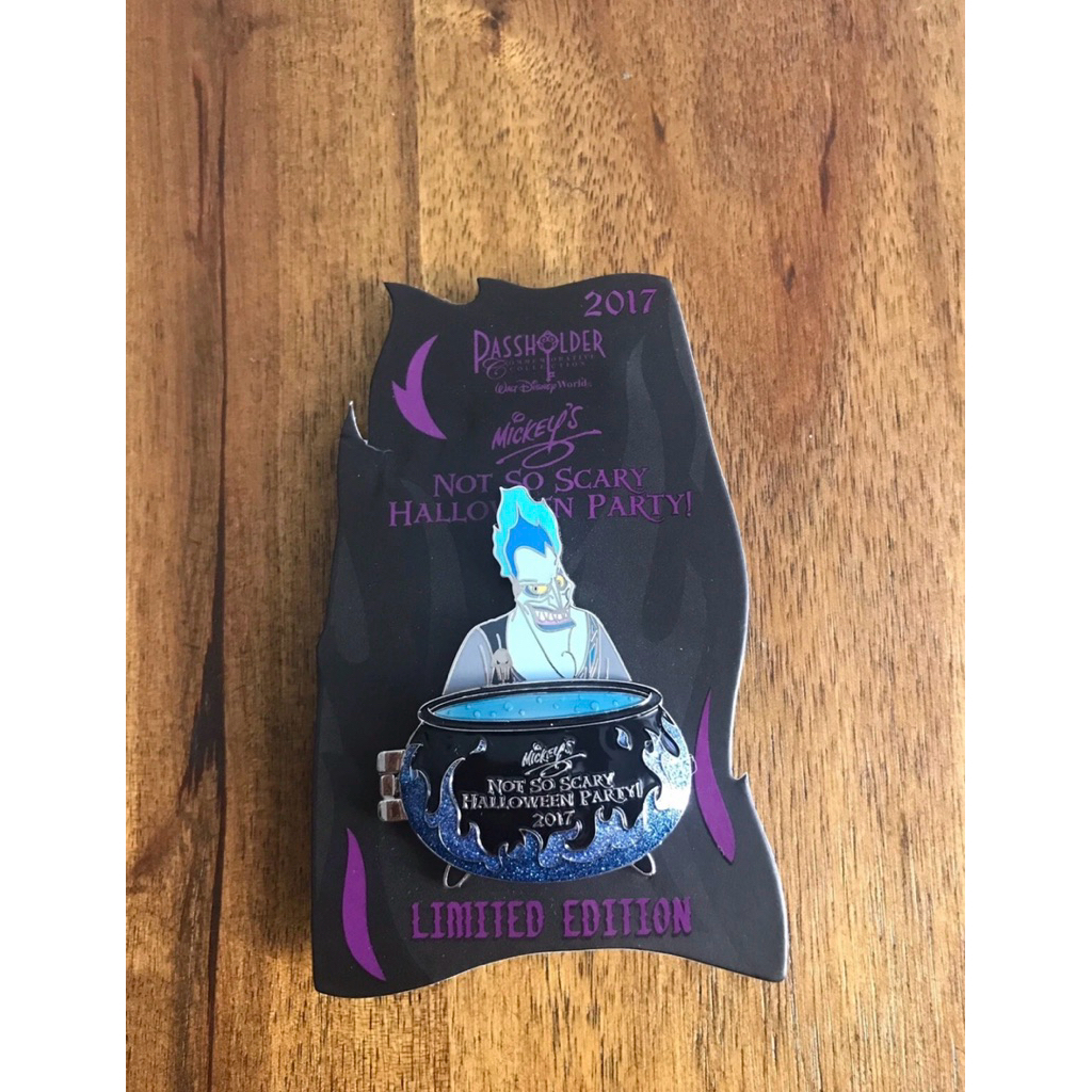 Hades Disney Pin Halloween 2017 Limited edition Super rare