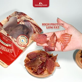 (3แถม1) Hunter&Hound ขนมน้องหมา น้องแมว ทูน่าอบแห้ง ไขมันต่ำ Dehydrated Yellowfin Tuna 50g