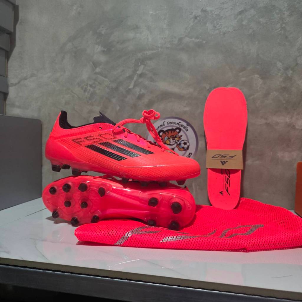 Adidas F50 Elite HG/AG JAPAN Adidas Vivid Horizon Pack รองเท้าฟุตบอล อดิดาสตัวท็อป ของแท้ มือ1