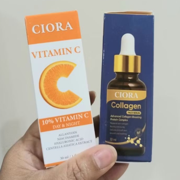 ciora เซรั่ม วิตามินซี คู่ เซรั่มgold (1แถม1)
