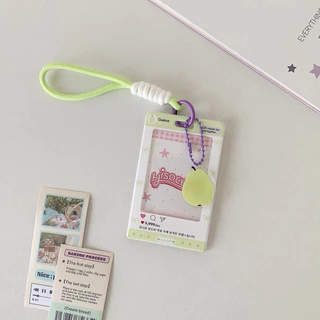 ที่ใส่บัตรมีพวงกุญแจ มีเชือก สีพาสเทล น่ารักๆ ที่ใส่บัตรแรบบิท บัตร mrt bts บัตรเครดิต ที่ใส่คีย์การ์ด ที่ใส่การ์ดศิลปิน