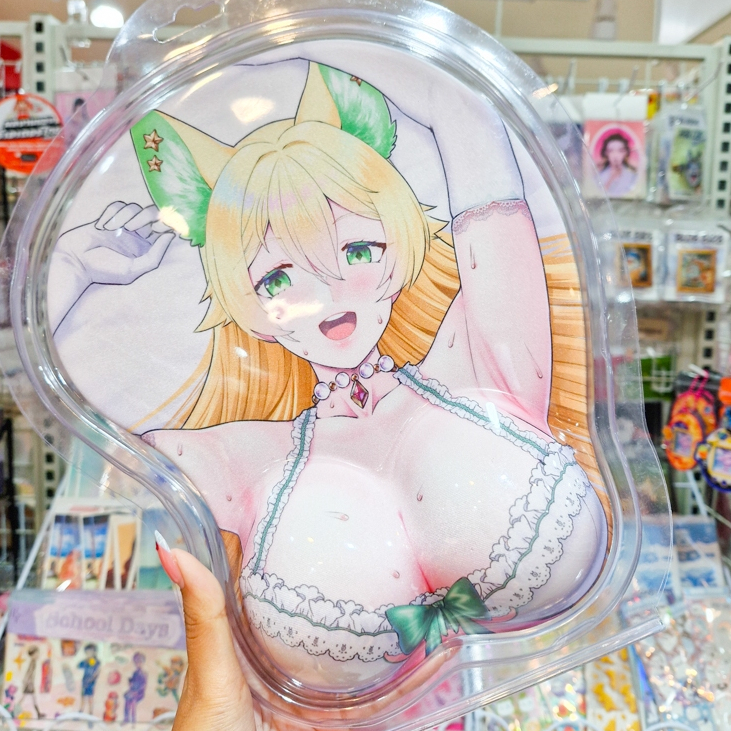 Mouse pad แผ่นรองเมาส์ รวมลาย Vtuber น่ารัก คาวาอี้ แผ่นรองเมาส์สวย ๆ ใช้ดี [ร้านอาแปะหน้าปากซอย]