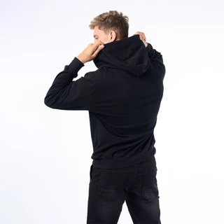 DAVIE JONES [BE FEARLESS] เสื้อฮู้ดดี้ผู้ชาย Logo Regular Fit Hoody สีดำ PU0037