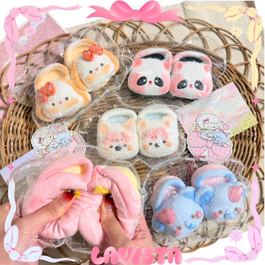 [ส่งจากไทย] Slipper Taba ทาบะสกุชชี่เนื้อเหลวแน่น ทาบะคลายกังวล