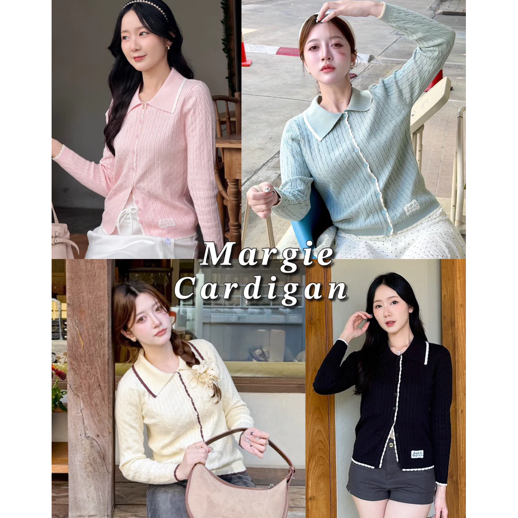 imily.style : Margie Cardigan 📍เสื้อคาร์ดิแกน ผ้าไหมพรม