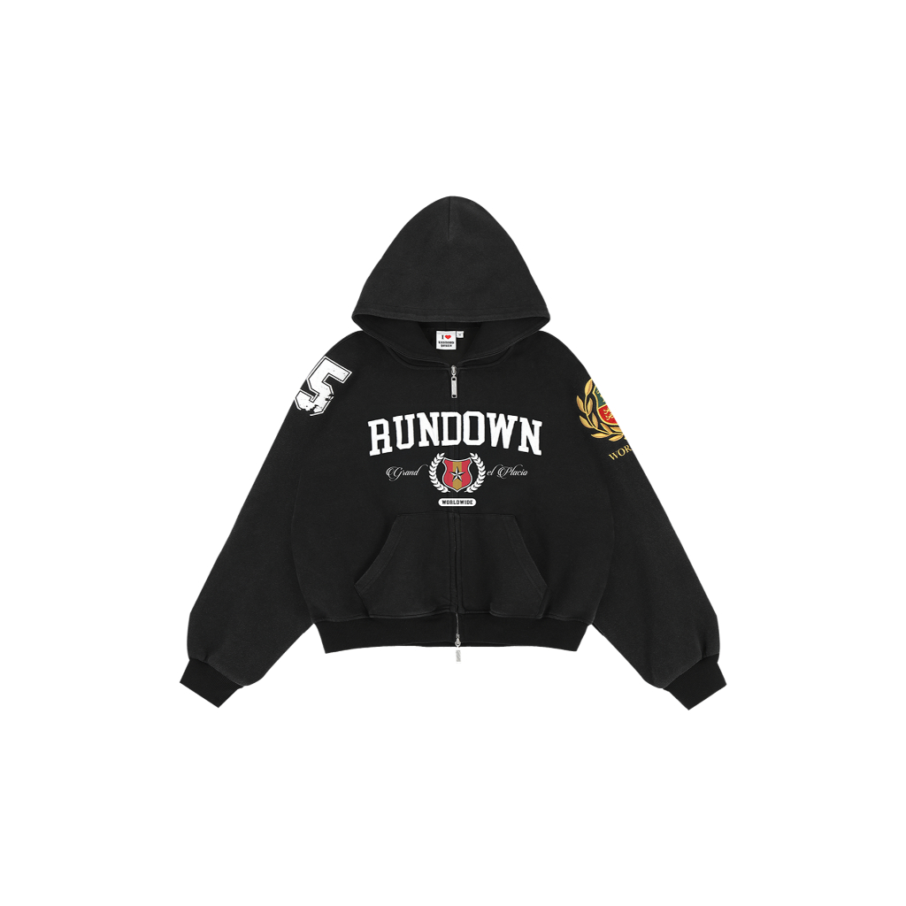 Winter Duality – Cold Night Hoodie Zip010 (Black)
