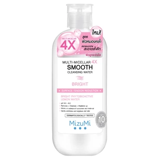 MIZUMI - Multi-Micellar 4X Smooth Cleansing (500g.) มิซึมิ มัลติ-ไมเซล่า โฟร์เอ็กซ์ สมูธ คลีนซิ่ง วอเตอร์