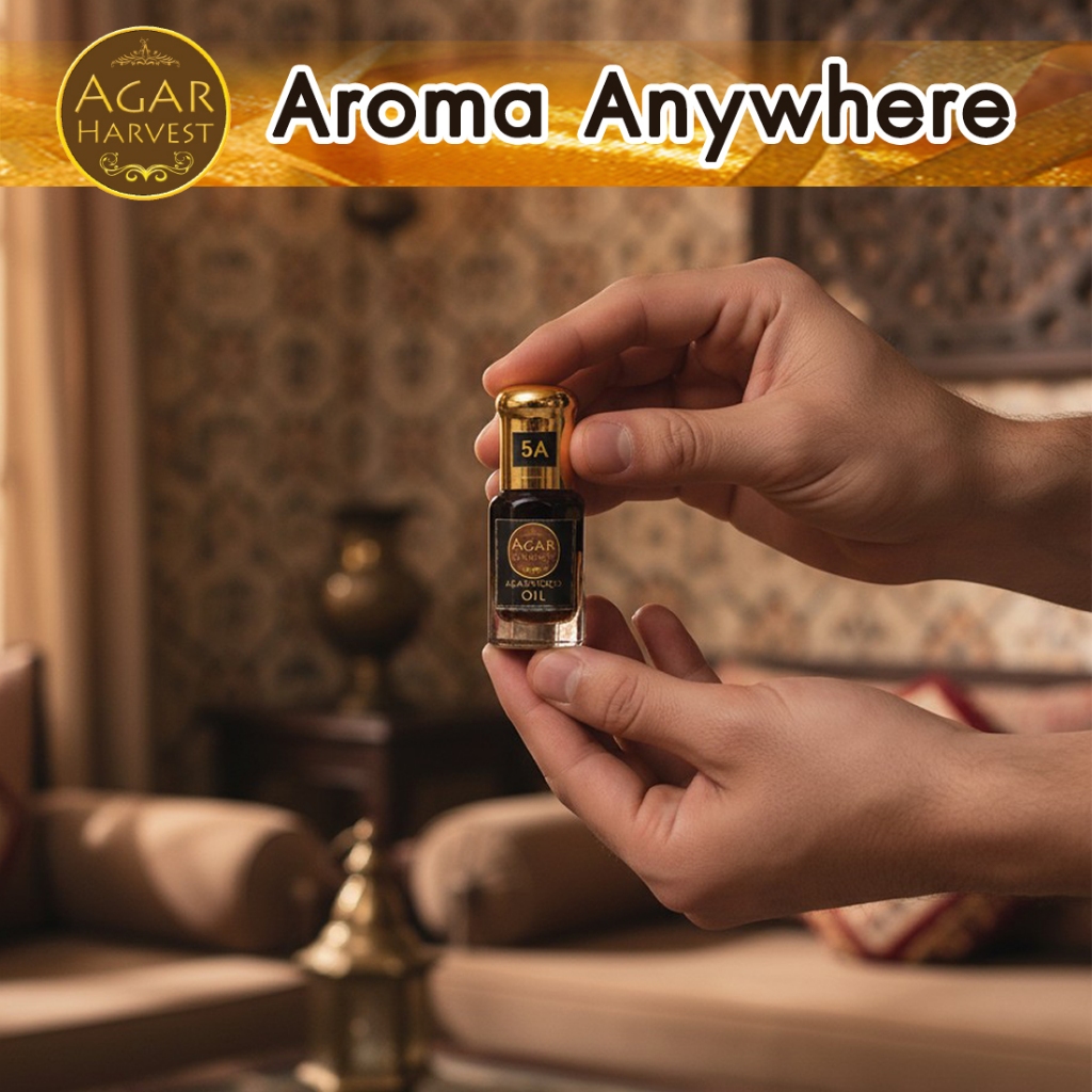 AgarHarvest น้ำมันหอมอโรม่า น้ำหอมมงคล น้ำหอม ปรับอากาศ น้ำมันกฤษณาแท้ เกรดพรีเมี่ยม แท้ 100% - รูปที่ 6
