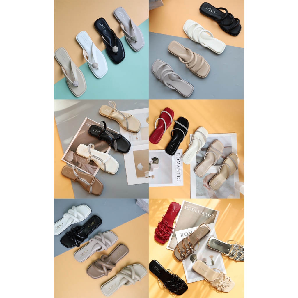 YOURSHOES รวมตะกร้า รองเท้าแตะหนังนิ่ม รองเท้าแตะสุขภาพ