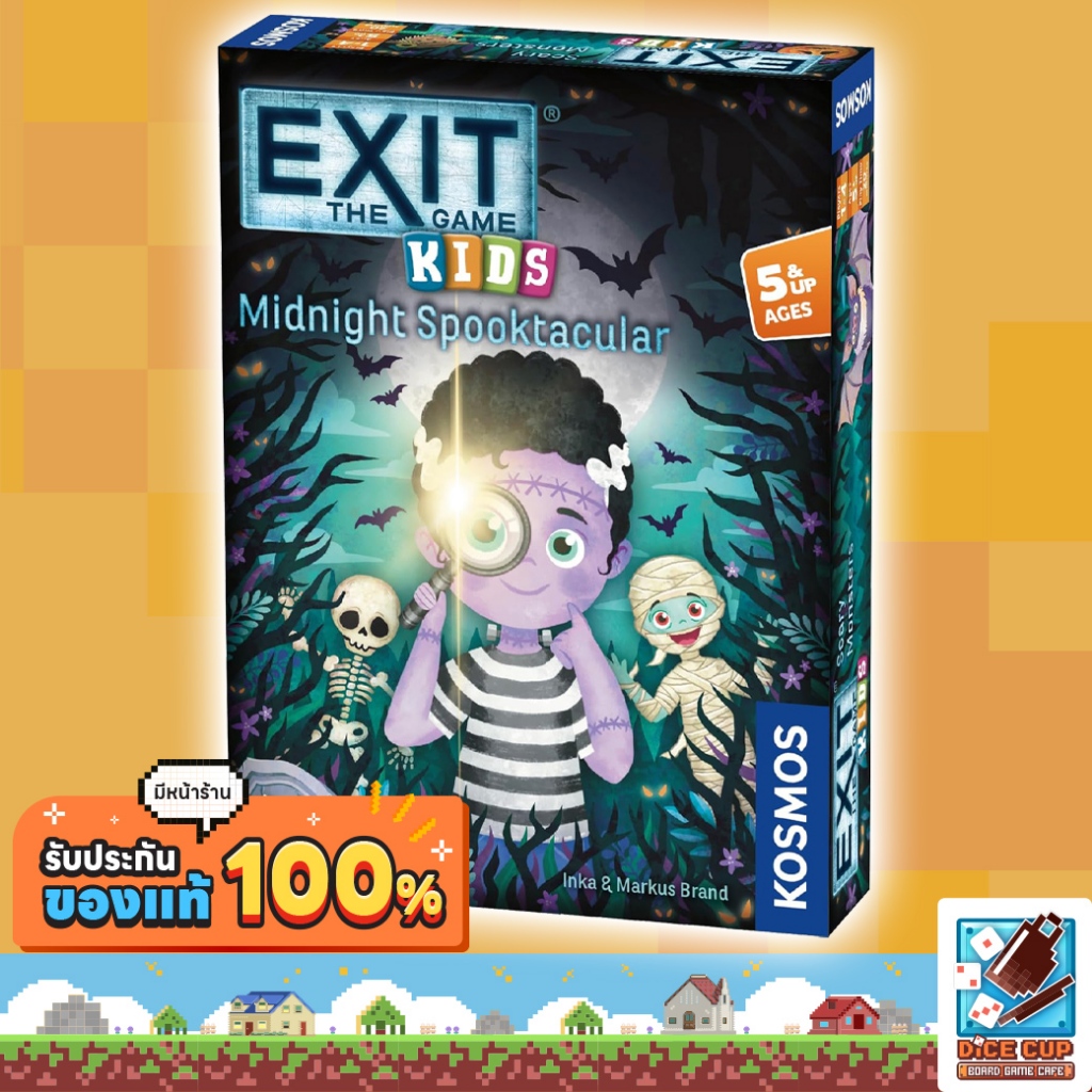 [ของแท้] Exit Midnight Spooktacular (KIDS GAMES) Board Game