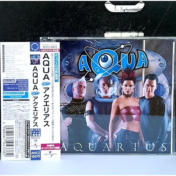 CD ซีดีเพลง Aqua / Aquarius                               -s09