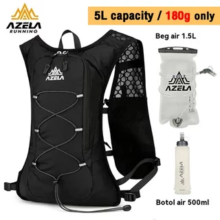 Azela 5L/180g กระเป๋าเป้น้ำ ถุงใส่น้ำ เป้วิงเทล Haft Full Marathon น้ำวิ่งเทรล กันน้ำ ถุง กระเป๋าวิ่งเทรล เป้เทรล