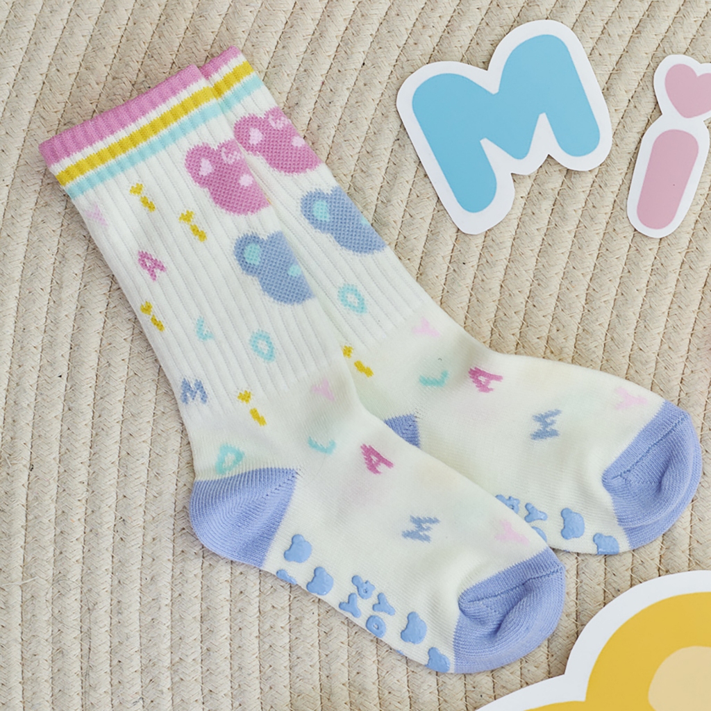 Mily & Mady Bubble Bear Socks (มีกันลื่น)
