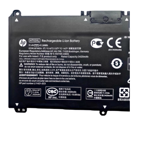 ❤[ฟรี ไขควง] HP แบตเตอรี่ ของแท้ HT03XL (สำหรับ HP L11119-855 HSTNN-DB8R L11421-2D2 Series) HP Batte