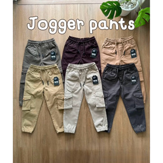 Jogger Pants กางเกงขาจั้มคาร์โก้ WB2-12Y