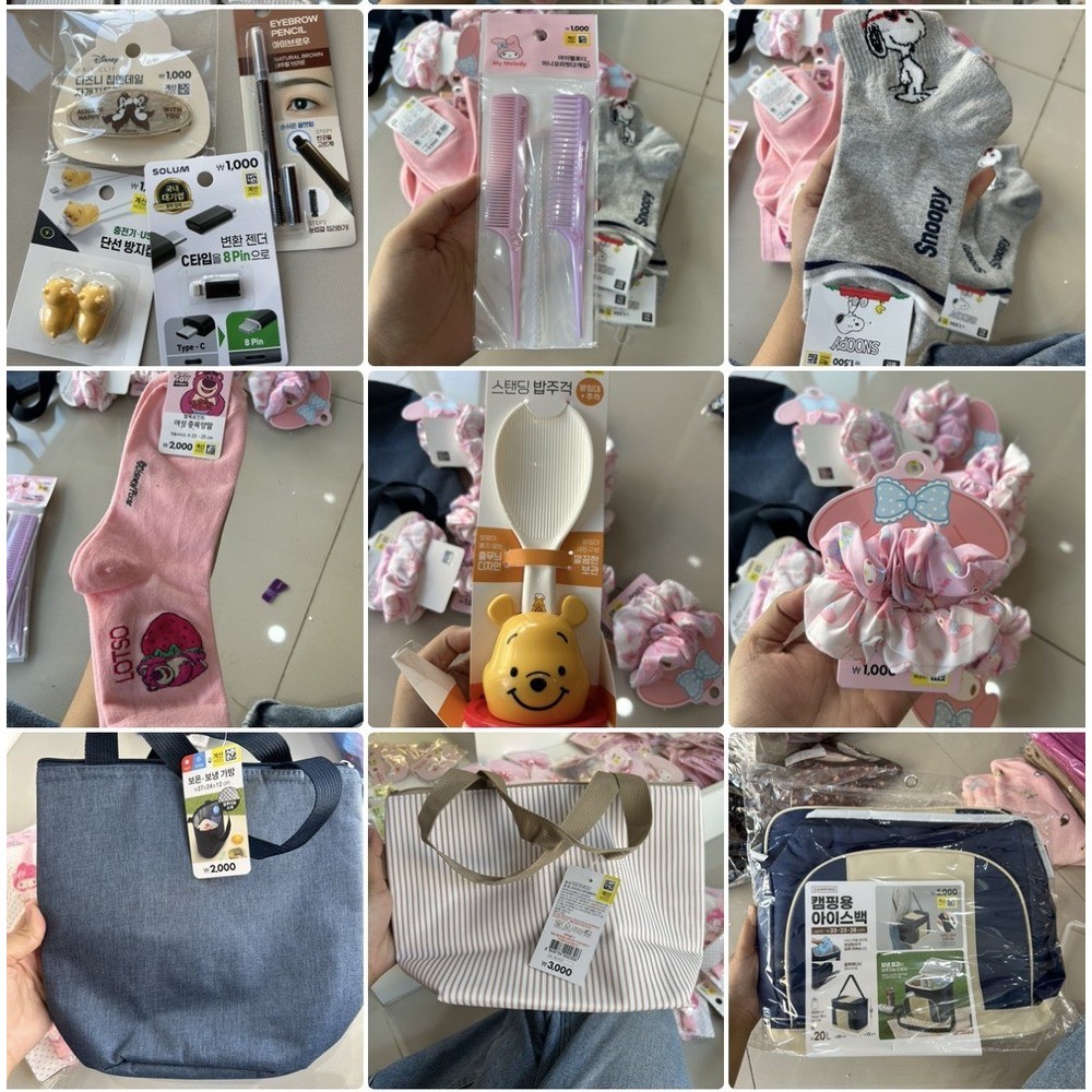 [ของแท้💯/พร้อมส่ง]รวมของใช้จาก Daiso เกาหลี