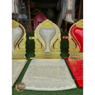 อาสนะสงฆ์ ที่นั่งพระ ที่นั่งสวดมนต์ อาสนะพนักพิง ของมีพร้อมส…