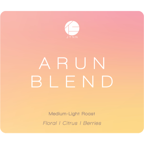 JYNN coffee roasters เมล็ดกาแฟ - ARUN Blend (อรุณ)