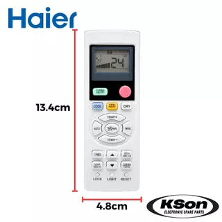 รีโมทแอร์ ไฮเออร์ อะไหล่แอร์ Haier Air Conditioner Remote Control รุ่น HD04