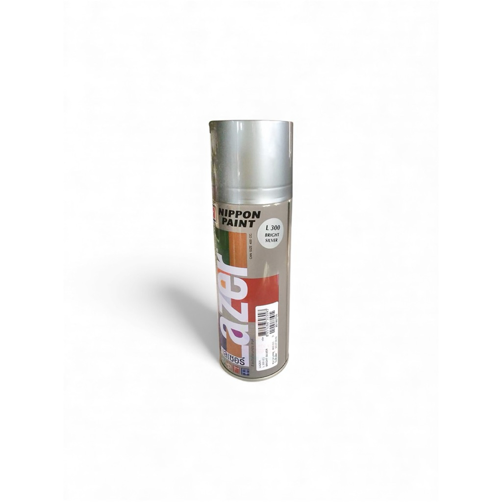 NIPPON PAINT LAZER สีสเปรย์ 400 ซีซี รุ่น L300 สีเงิน