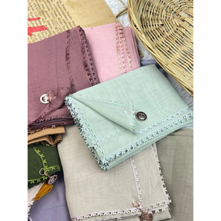 บาวาสีพื้นริมลูกไม้ ป้ายเหล็ก บาวา หลาสกู มาแรงมาก รวมหลายแบ…